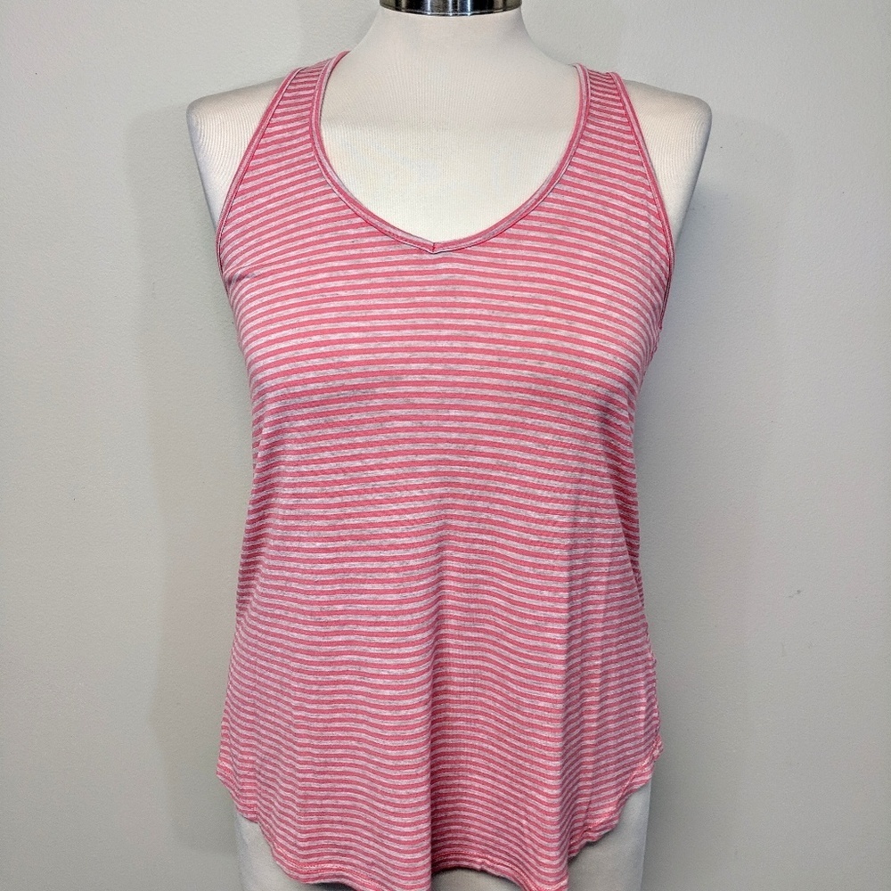 Ella Moss Striped Soft Jersey Tank Top - Picture 5 of 6
